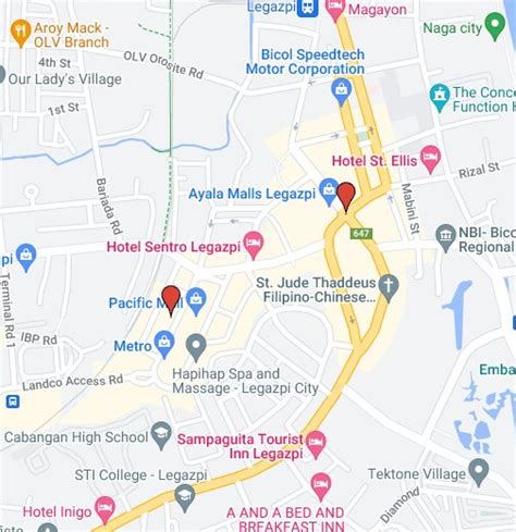 google maps legazpi